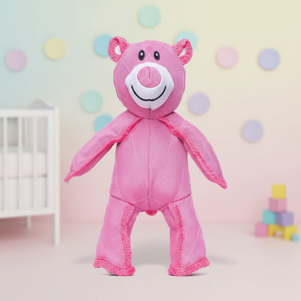 Delightful Bear-Shaped Plush Dog Toy for Interactive Fun