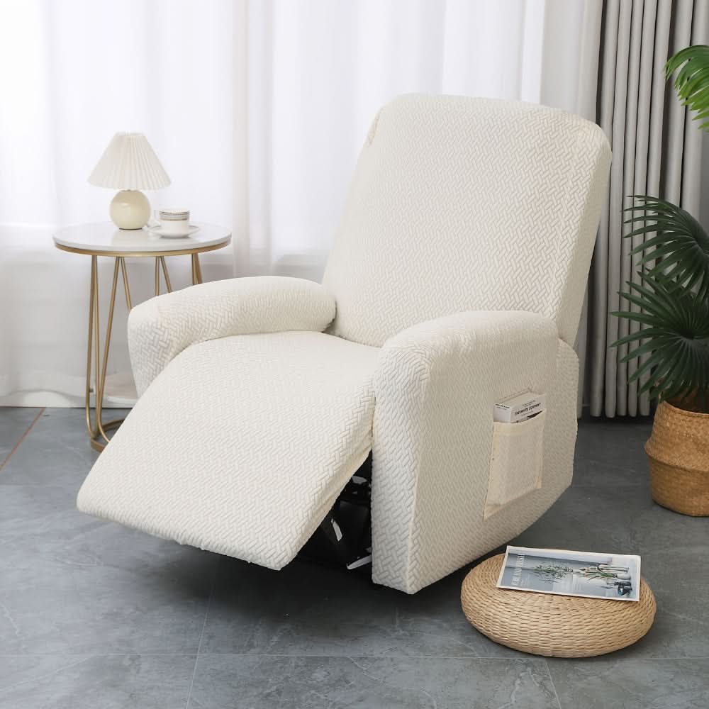 ComfortGuard – Stylish Recliner Cover with Handy Storage Pocket