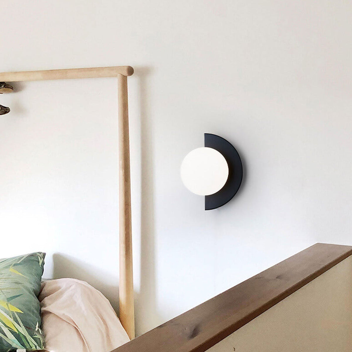 Vibrant Sphere Wall Light | Contemporary Glass Elegance