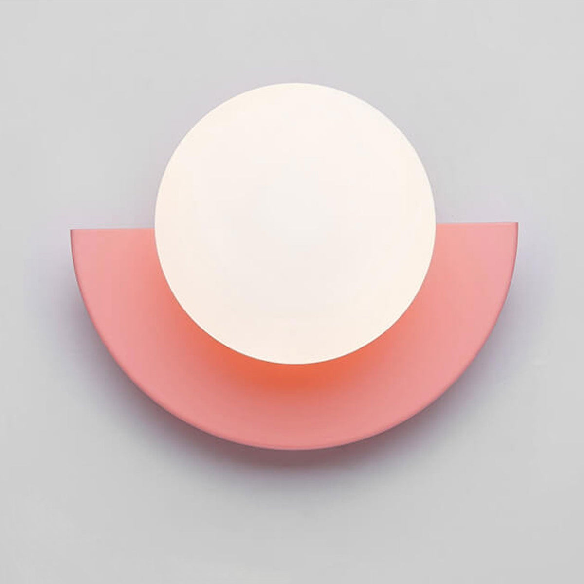 Vibrant Sphere Wall Light | Contemporary Glass Elegance