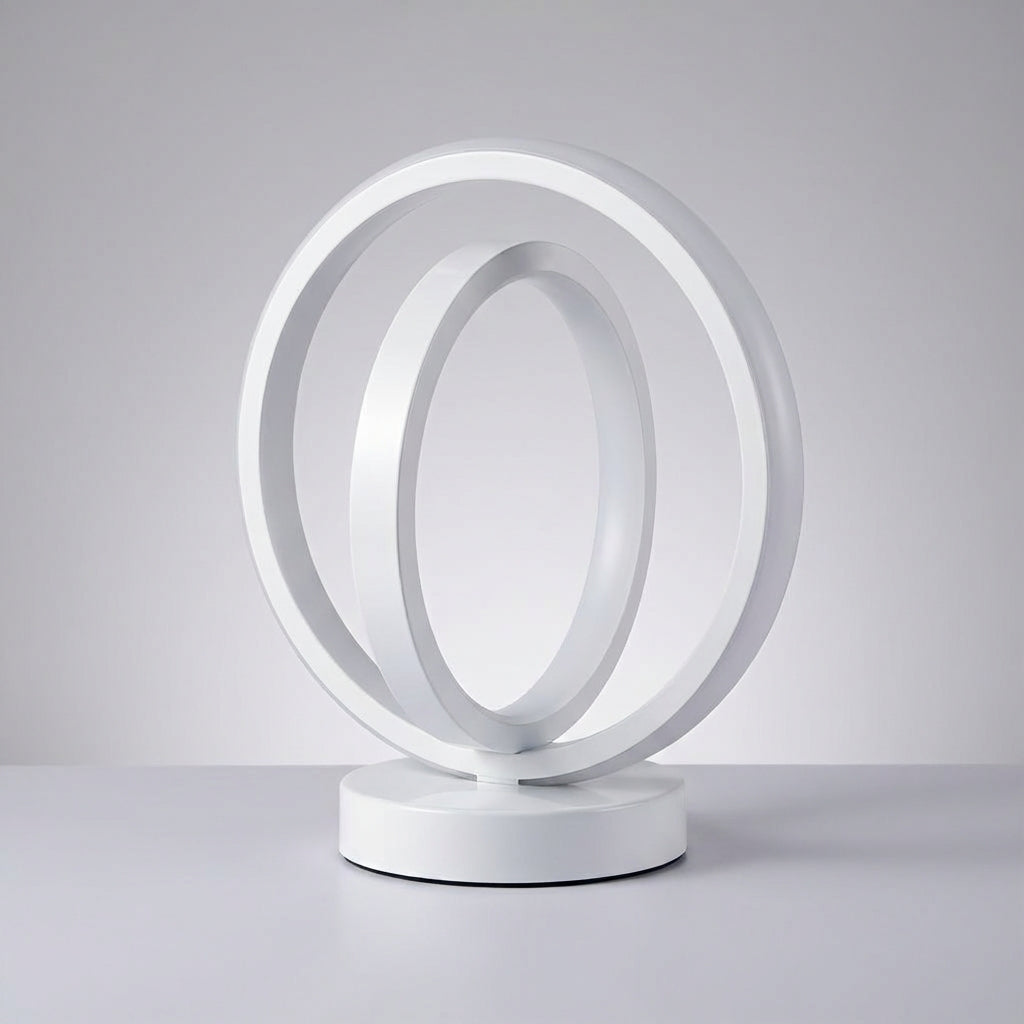 Circular Accent Lamp with Modern Design