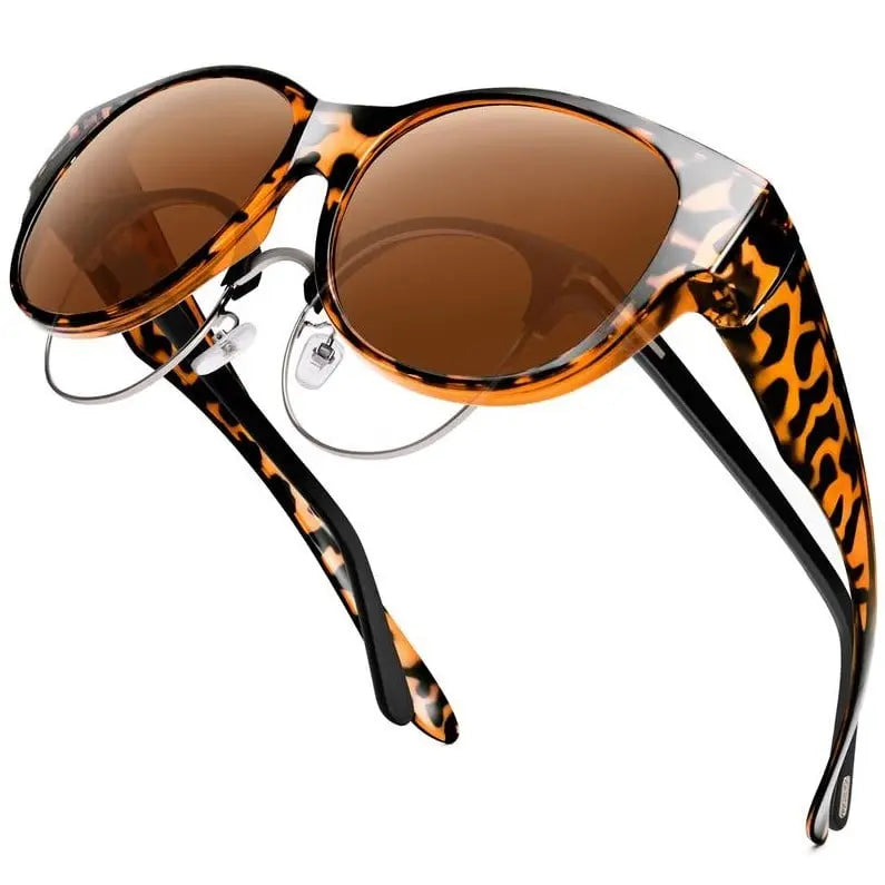 Clip-On Sun Shades – Polarized Protection for Eyeglass Users