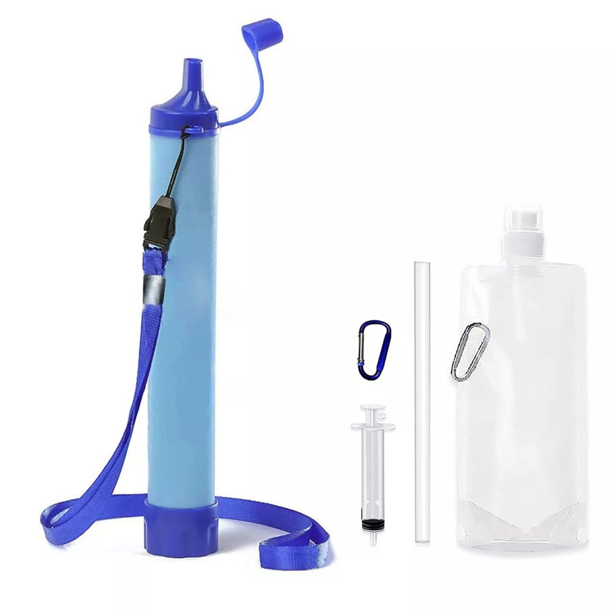 Travel-Friendly Water Purifier with 4-Stage Filtration