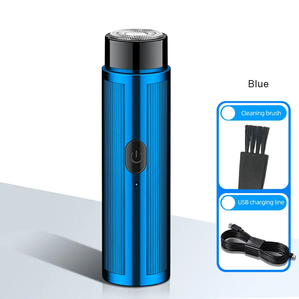 SwiftShave Compact Rechargeable Electric Razor for Men
