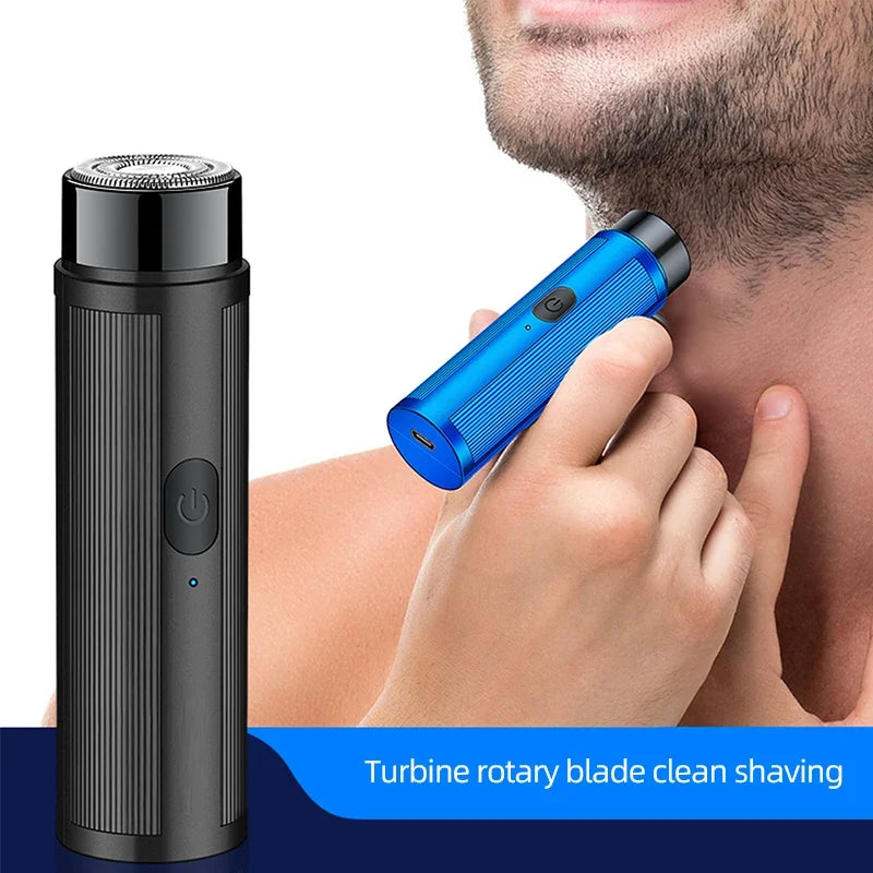 SwiftShave Compact Rechargeable Electric Razor for Men