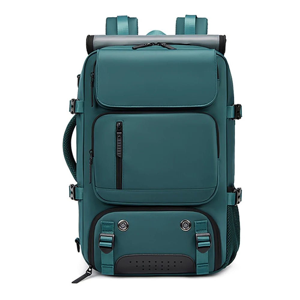 VoyagePro Backpack | Waterproof Travel Bag with Charging Port & Shoe Storage