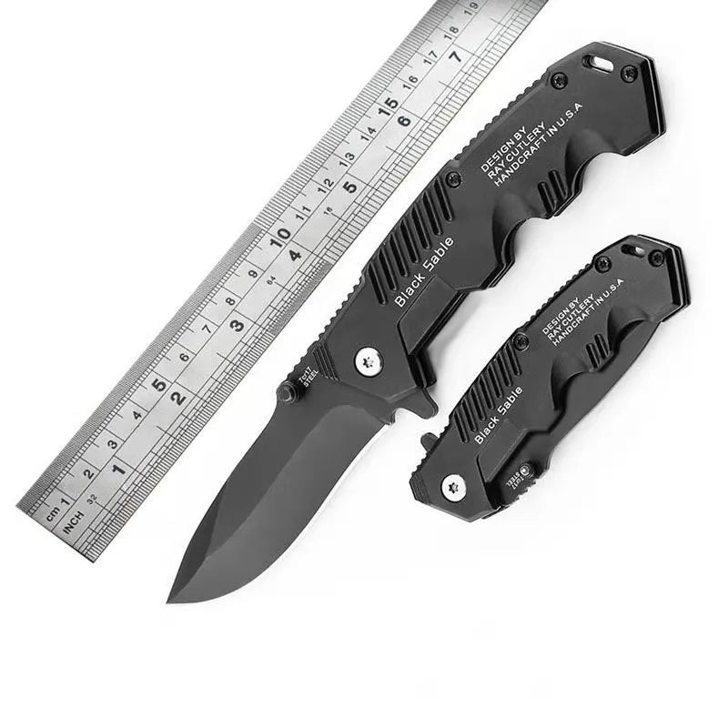 Adventure Ready Folding Knife | Ergonomic Grip & Durable Blade