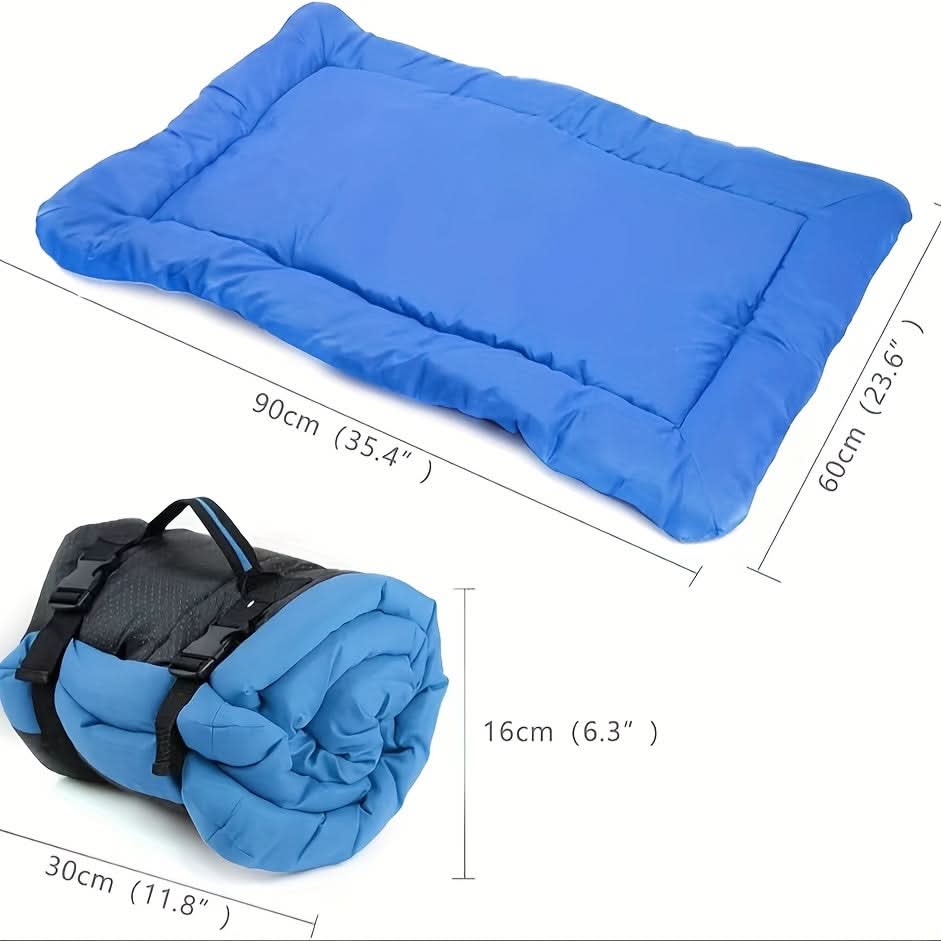 AdventurePaw – Compact Waterproof Dog Mat for Travel & Outdoor Fun