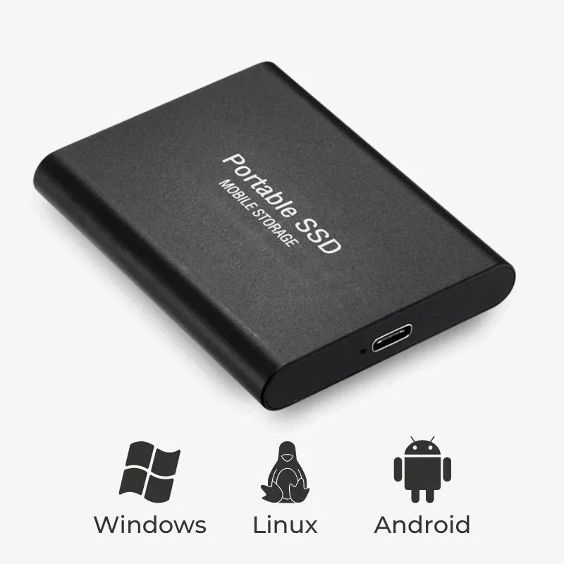 128GB Portable SSD – Swift USB Solid State Drive for Travel