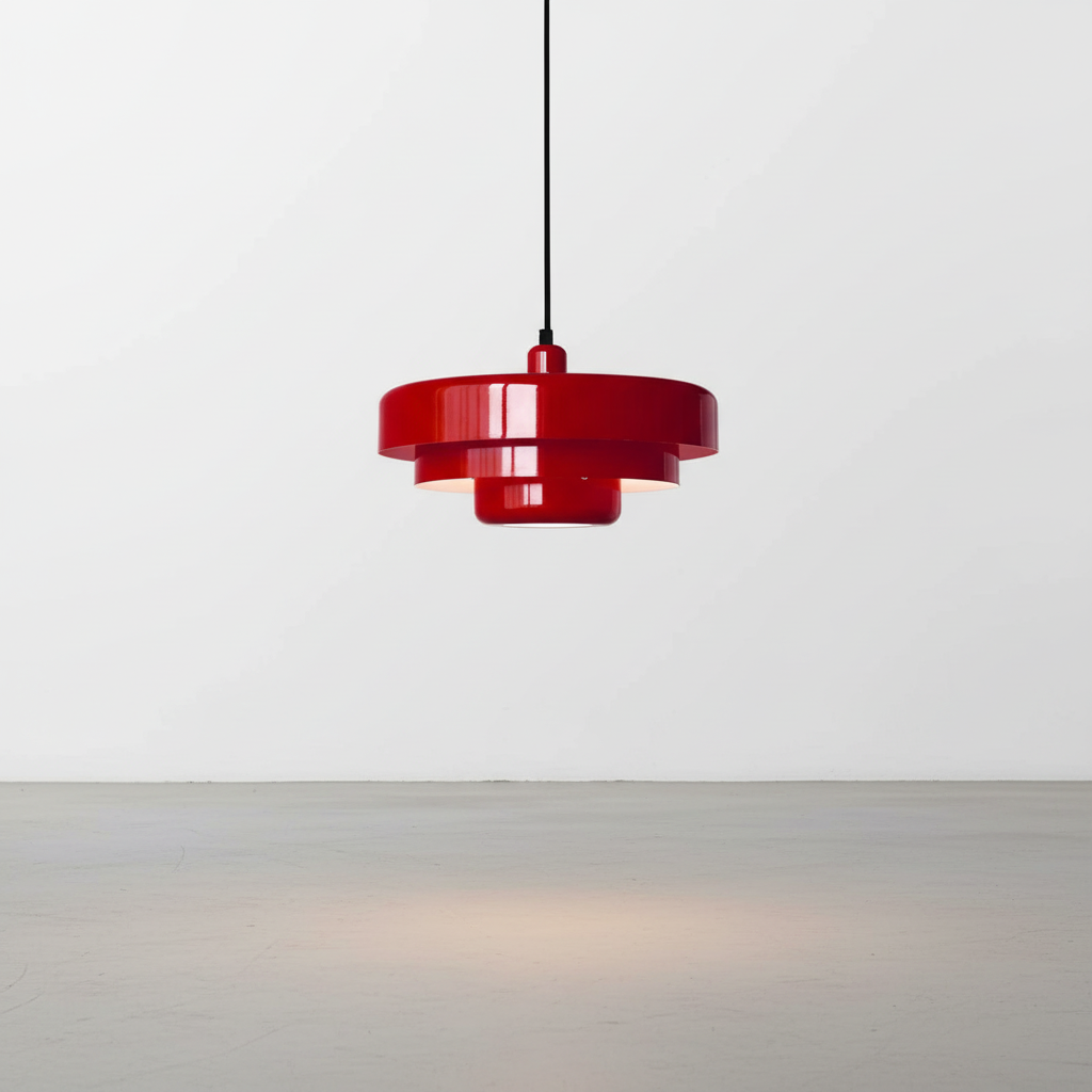 Metal Pendant Light in Vintage Design - Ambient Lighting Fixture