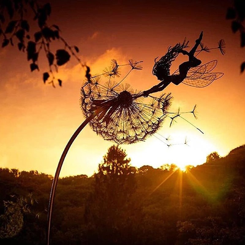 Enchanting Fairy Garden Sculpture – Durable Outdoor Accent