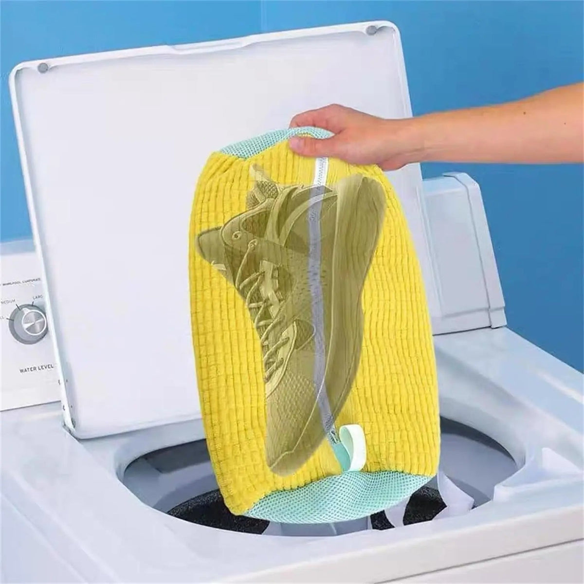 2-Pack Protective Shoe Wash Bags for Laundry Care
