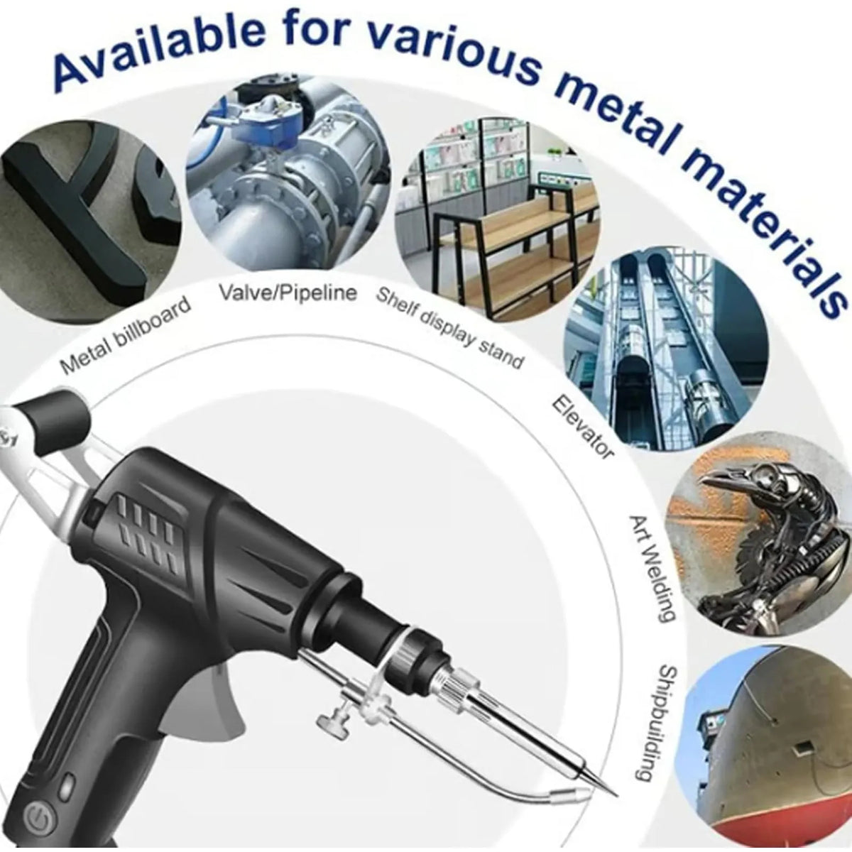 PrecisionPro 60W Adjustable Temperature Soldering Iron – Fast Heating Tool for DIY and Electronics Repairs