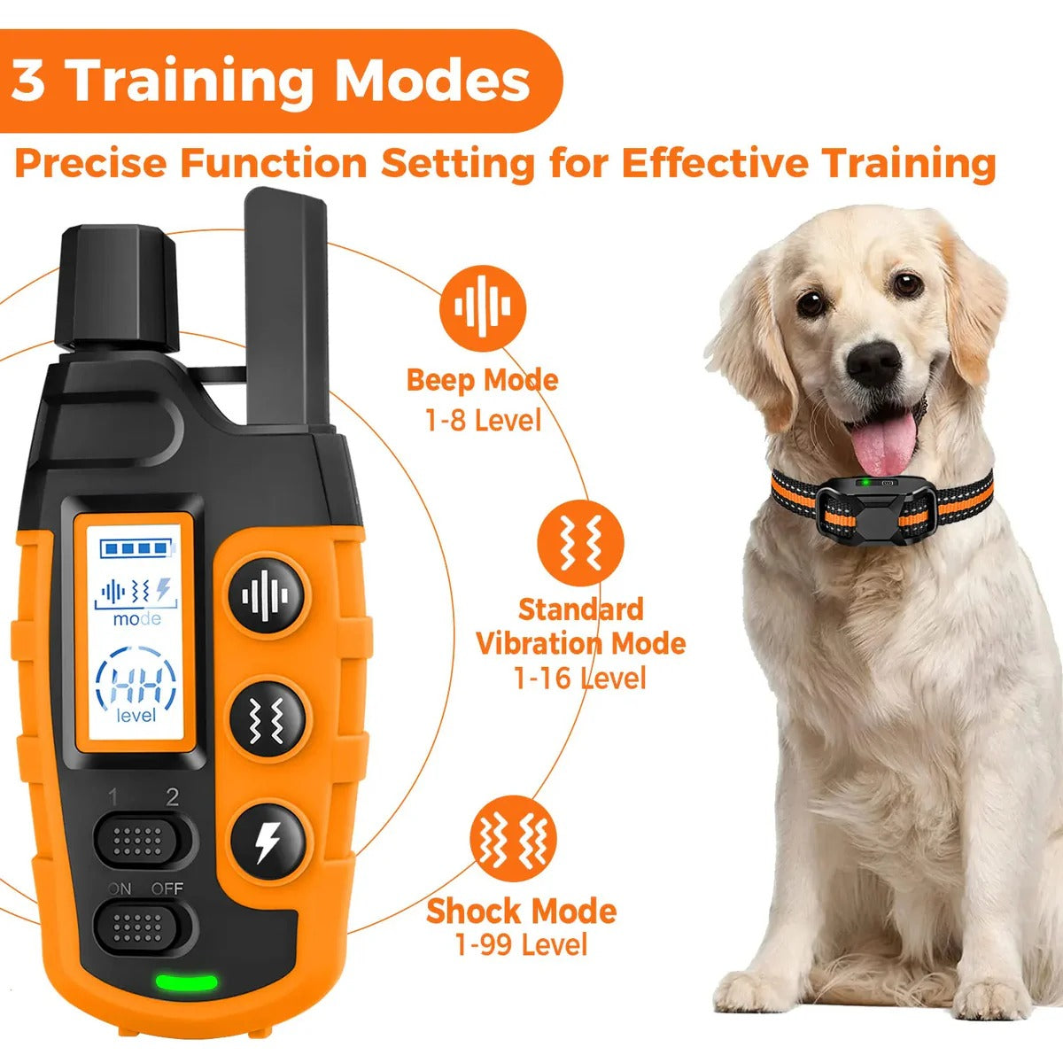 Long-Range Smart Dog Training Collar