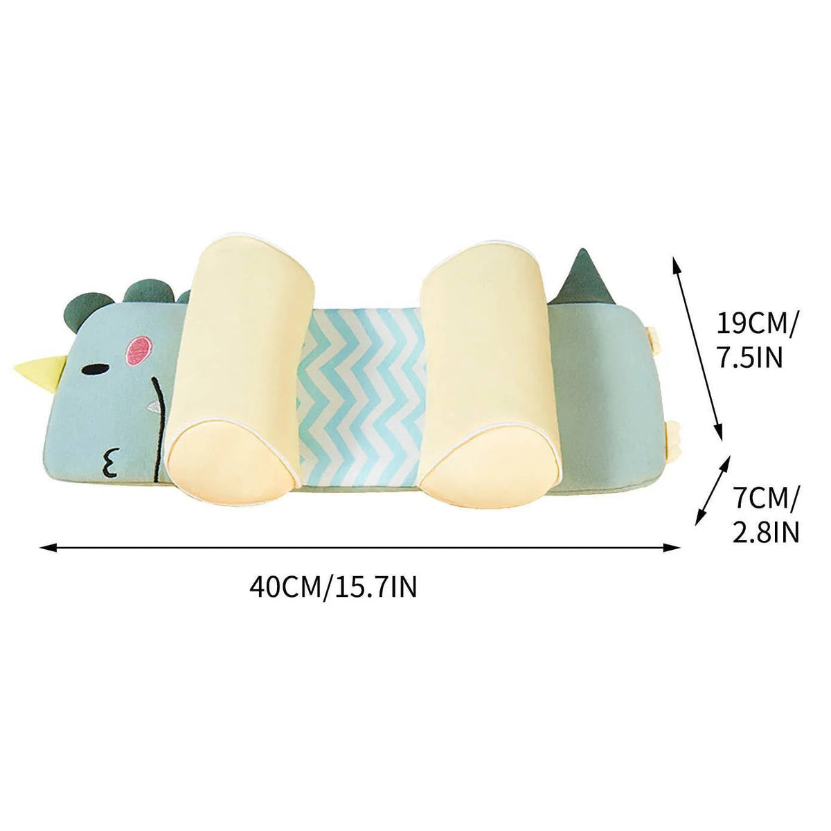 Customizable Infant Head Support Pillow