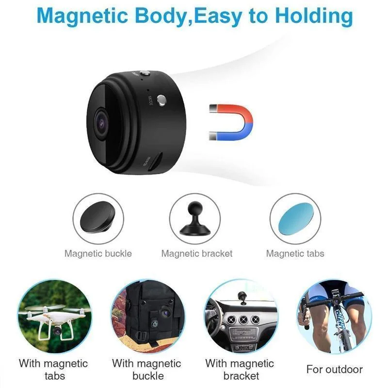 1080p Wireless Magnetic Security Camera