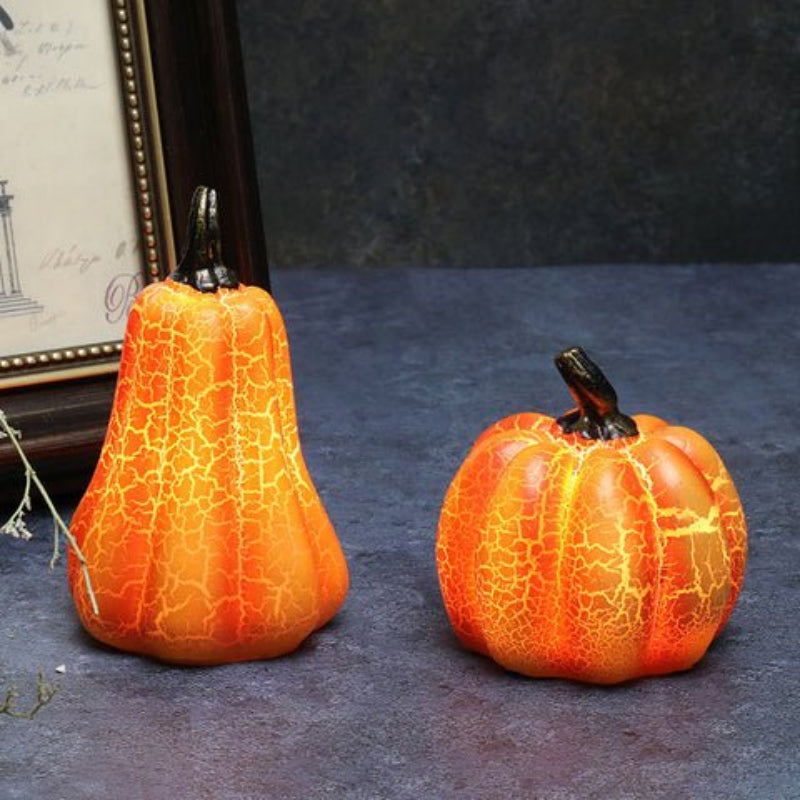 Charming Pumpkin Light, Battery-Powered, Cozy Glow for Home Decor