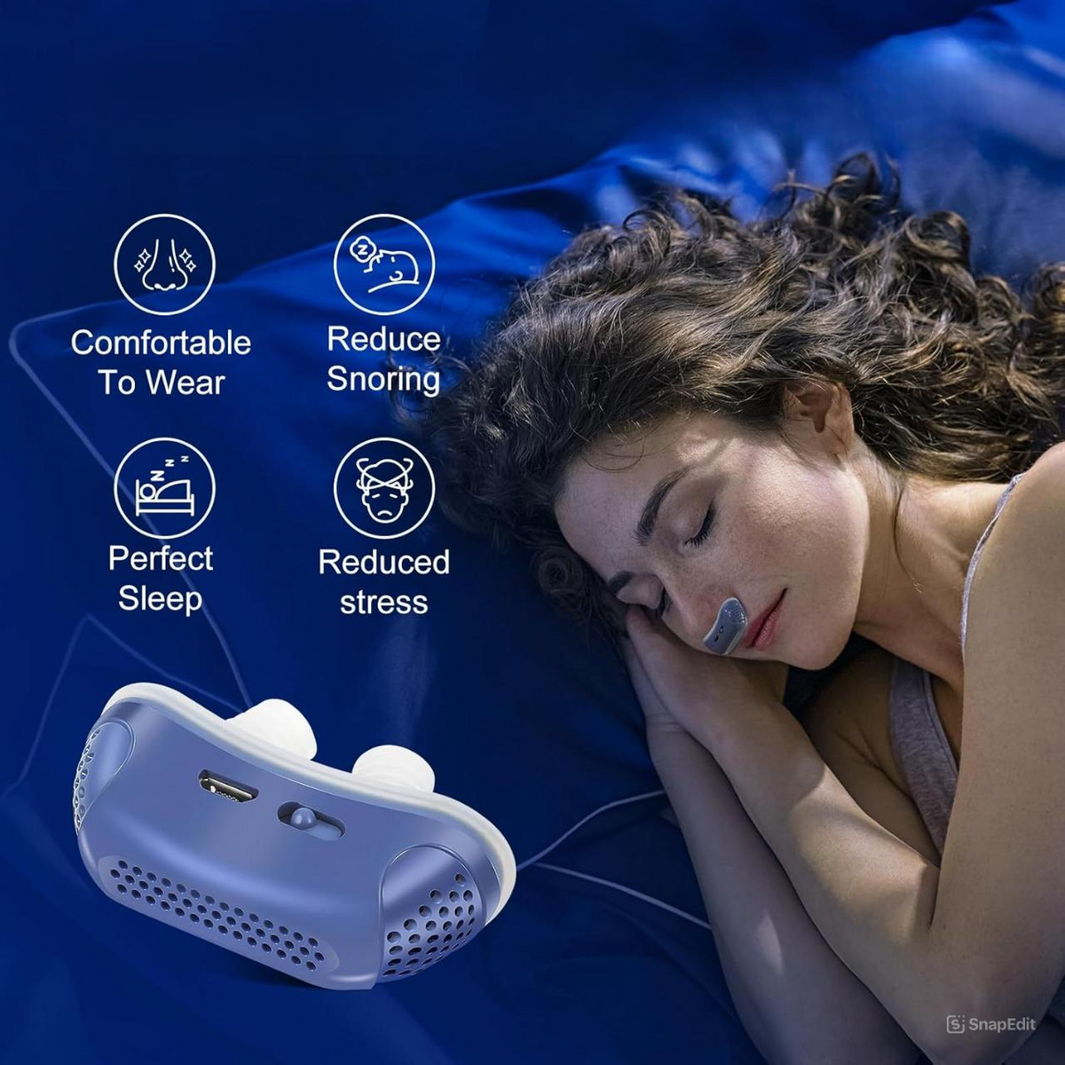 SnoreGuard Compact Nasal Device – Lightweight Travel Sleep Aid